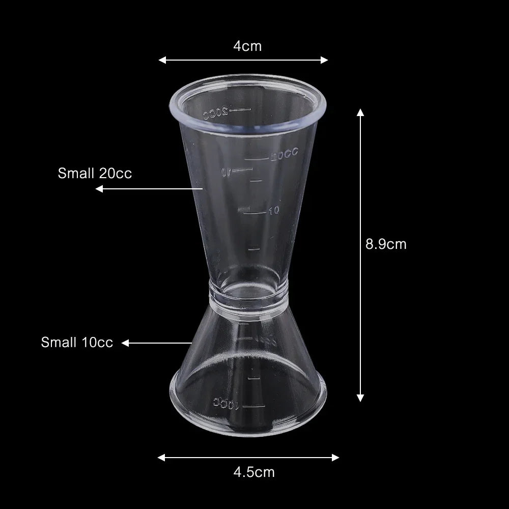 Transparent 40/10CC Measuring Cup for Cocktails and Parties