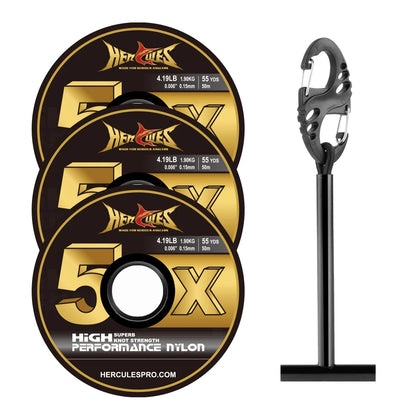 HookUpCo. Clear Fly Fishing Tippet - HookUpCo.