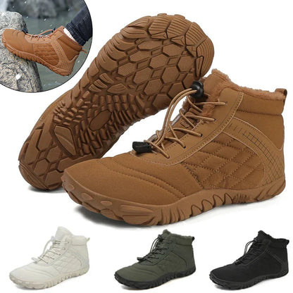 HookUpCo. Non-Slip Winter Boots for Men and Women, Warm