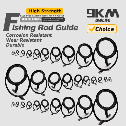 Stainless Steel Fishing Rod Guide Repair Kit