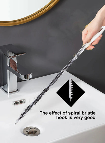 Flexible Drain Cleaning Brush Tool