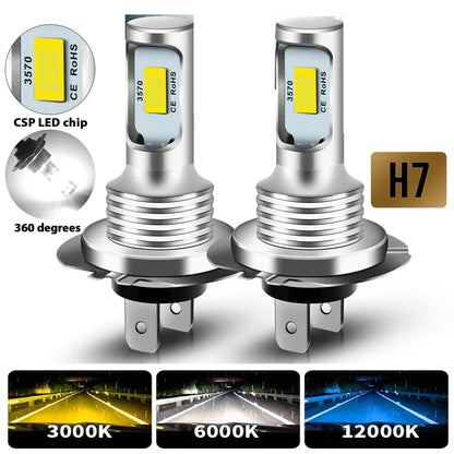 HookUpCo. Super Bright LED Headlight Bulbs 6000K