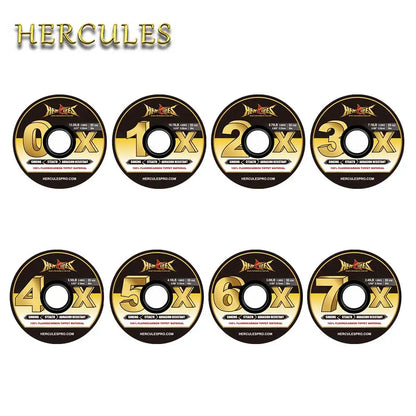 Fluorocarbon Fly Tippet 3 Pack with Holder - HookUpCo.
