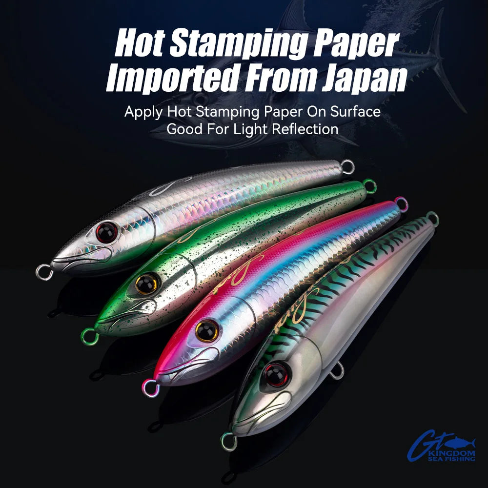 HookUpCo. Phantom Topwater Pencil Lures 180mm 200mm - HookUpCo.