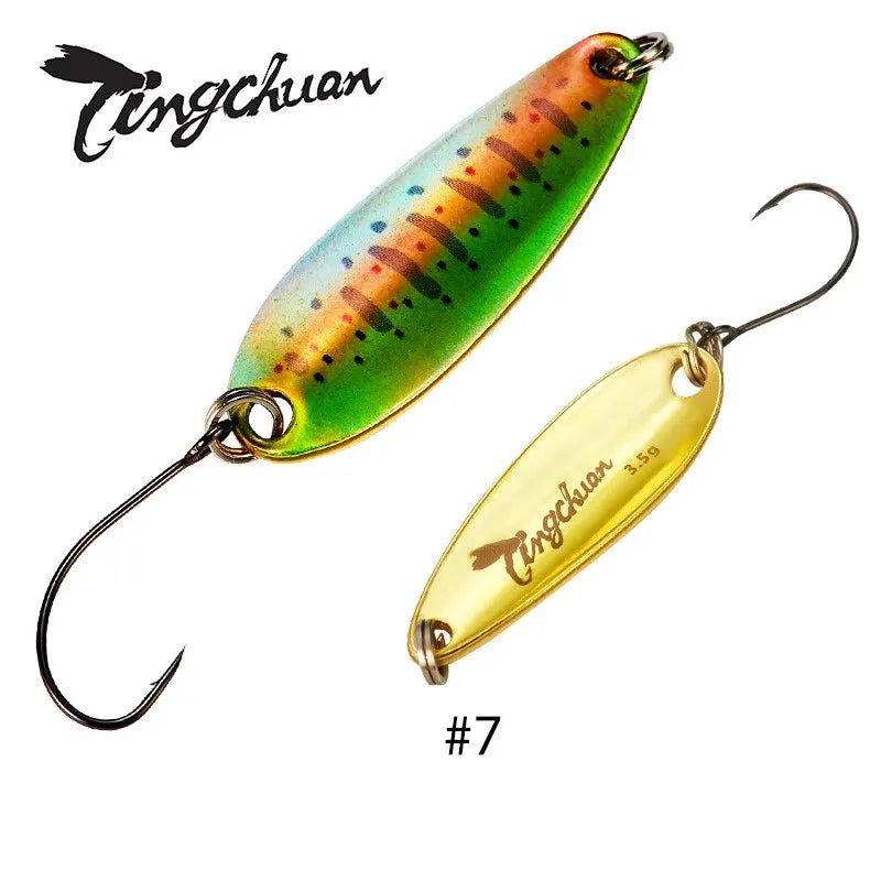 HookUpCo. Metal Spoon Lure for Trout and Bass - HookUpCo.