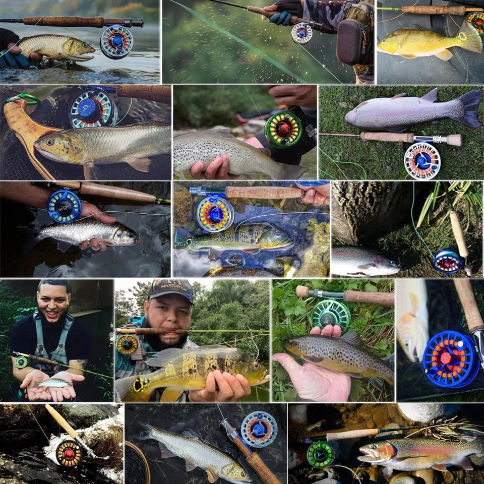 HookUpCo. Lightweight Machined Aluminium Fly Reel - HookUpCo.