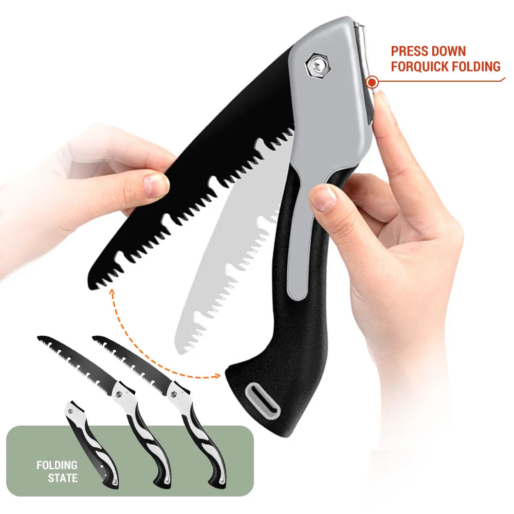 HookUpCo Folding Wood Saw Tool
