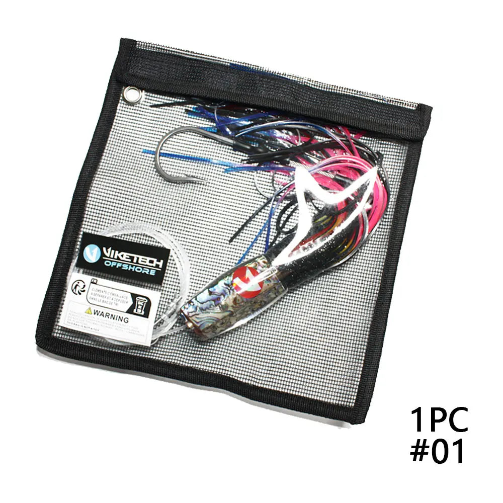 HookUpCo. Saltwater Trolling Lure 12.8" Big Game - HookUpCo.