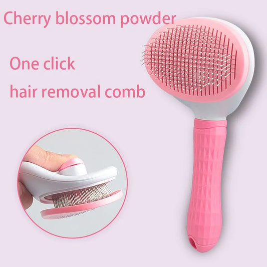 HookUpCo. Pet Grooming Brush for Dogs and Cats