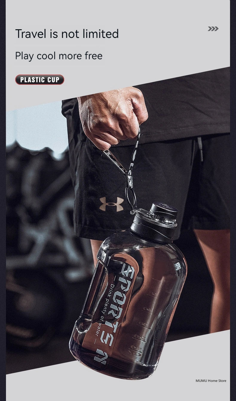HookUpCo. Large Capacity Sports Water Bottle - HookUpCo.