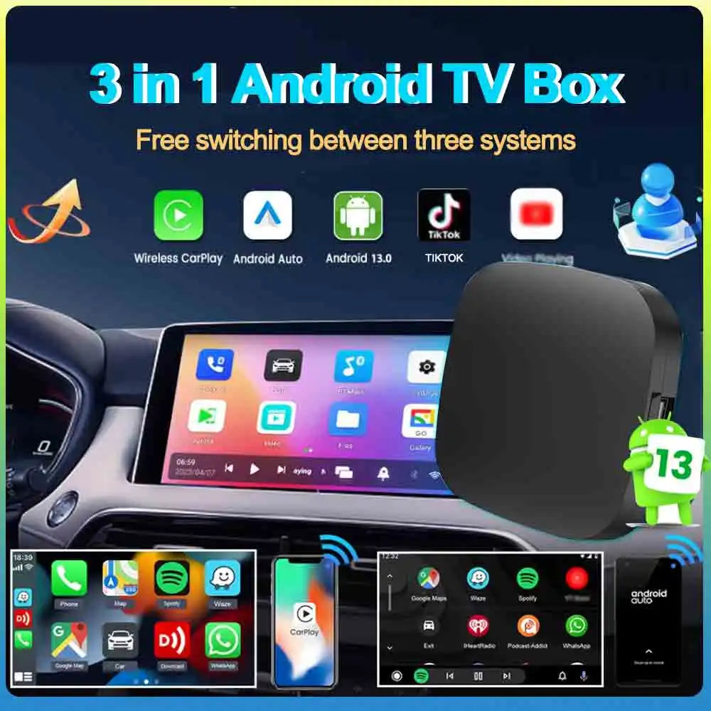 HookUpCo. Wireless CarPlay Adapter for Android 13 - HookUpCo.