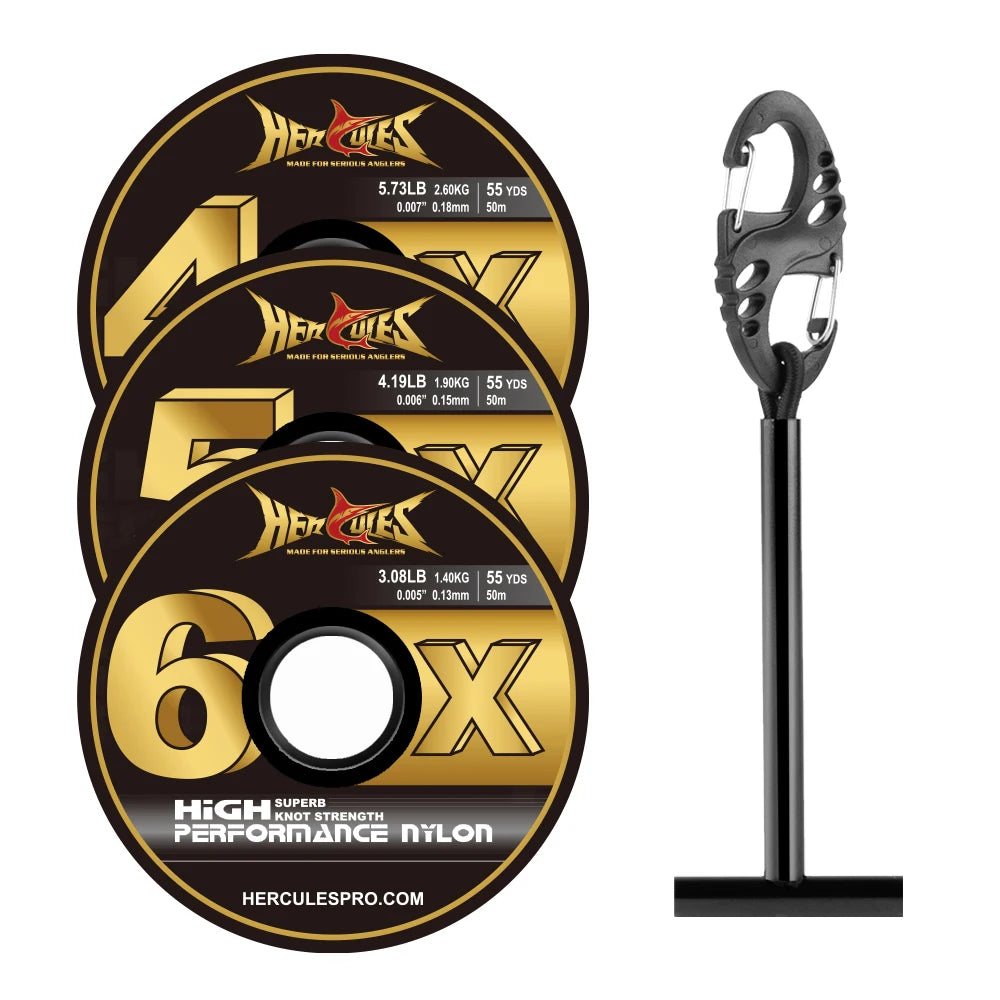 HookUpCo. Clear Fly Fishing Tippet - HookUpCo.