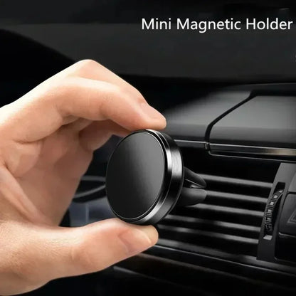 Magnetic Air Vent Phone Holder for Safe Driving Support