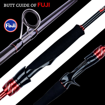 HookUpCo. Mini Rock Fishing Rod - Lightweight Carbon - HookUpCo.