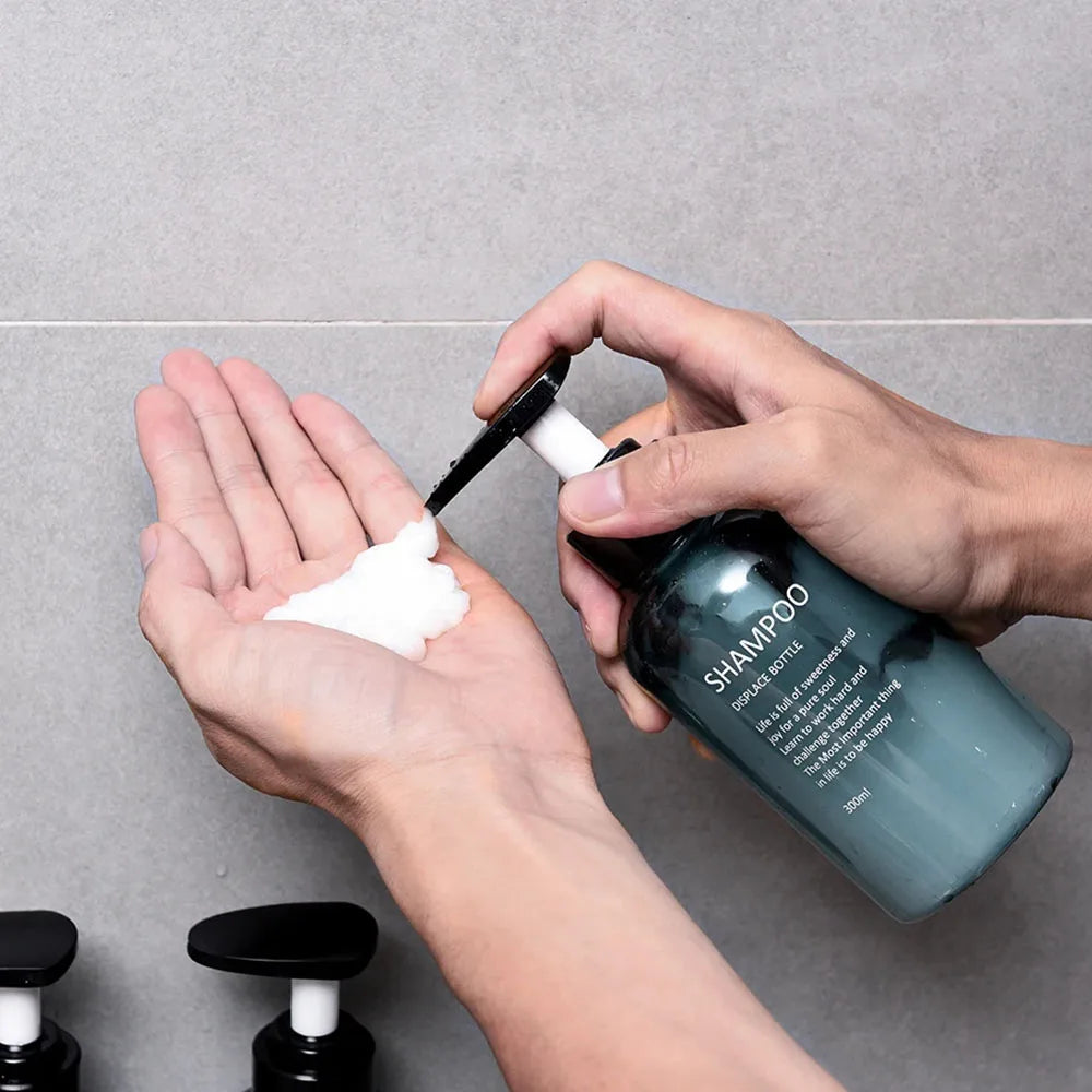 HookUpCo. Refillable Bathroom Soap Dispenser Set