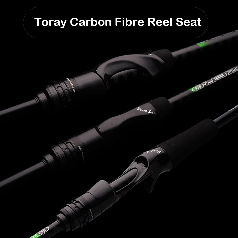 HookUpCo. High Carbon Long Throw Fishing Rod