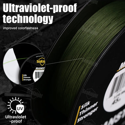 HookUpCo. 8-Strand Braid Fishing Line 150M-500M