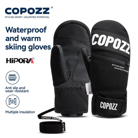 COPOZZ 3M Winter Snowboard Gloves for Ultimate Warmth - HookUpCo.