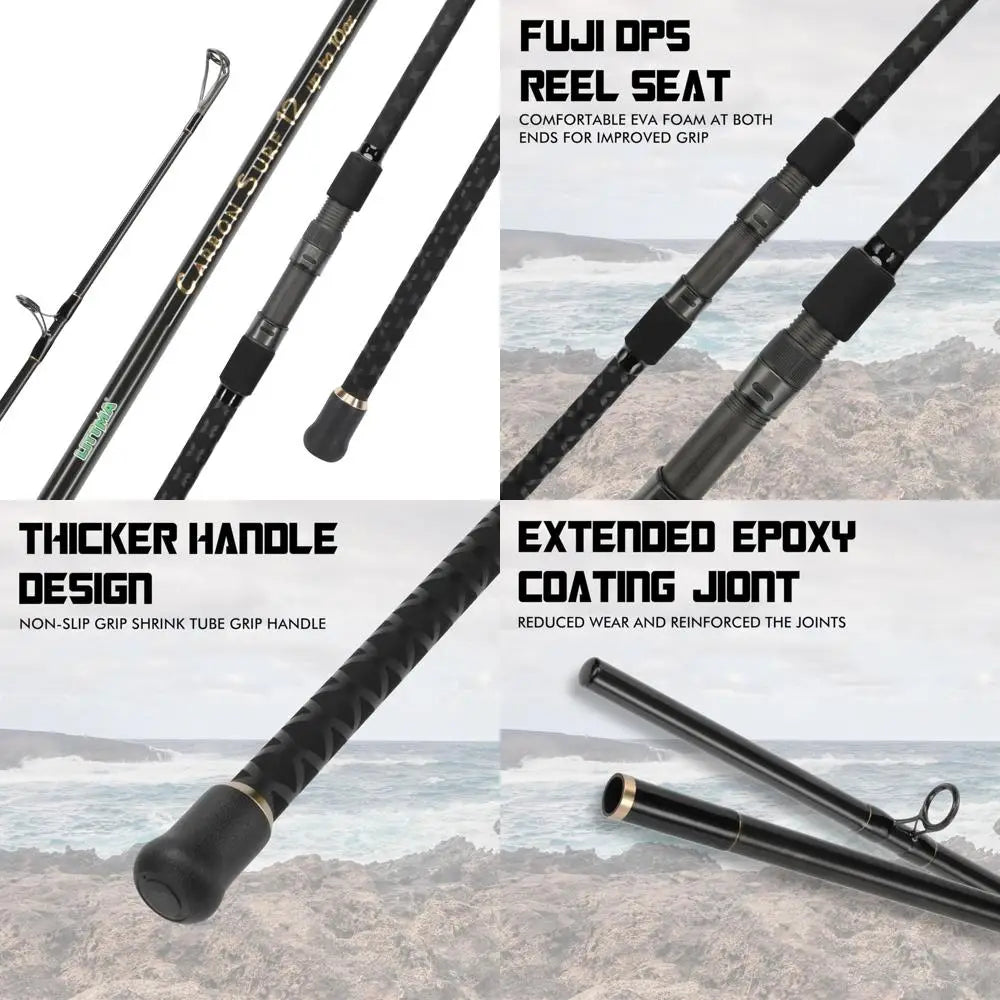 HookUpCo. Heavy-Duty Saltwater Fishing Rods - HookUpCo.