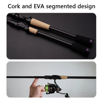 HookUpCo. PureLure Travel Fishing Rods XF/MF Action - HookUpCo.