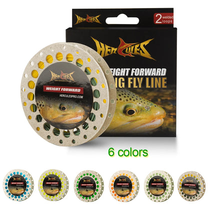HookUpCo. Fluorescent Fly Fishing Line - HookUpCo.