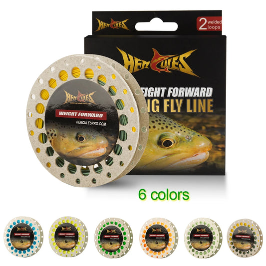HookUpCo. Fluorescent Fly Fishing Line - HookUpCo.
