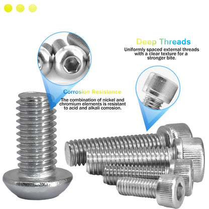 Stainless Steel Hex Socket Screws