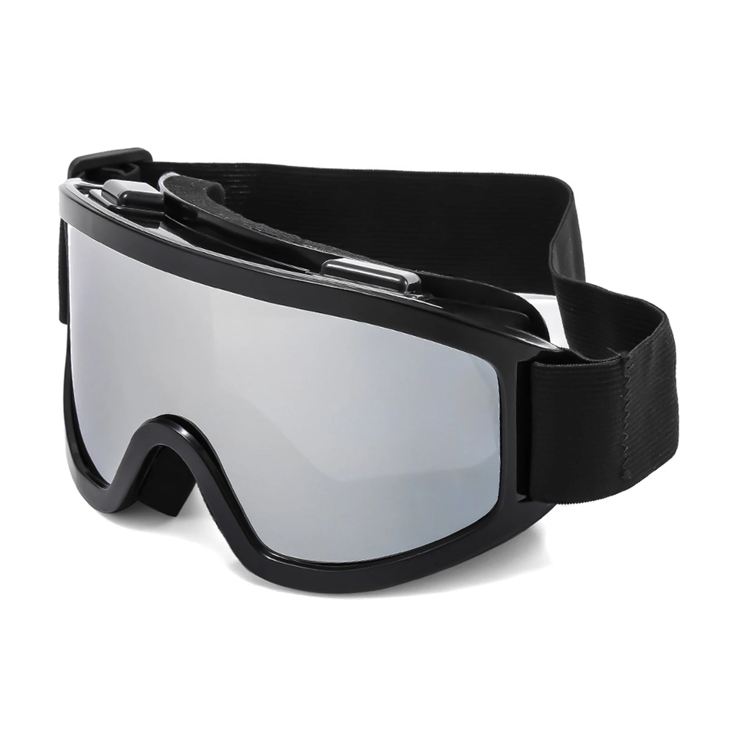 Large Frame Ski Goggles with Colorful Anti-Glare Lens