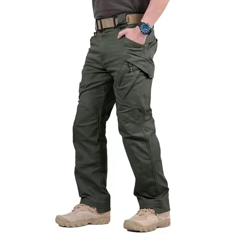 Premium Tactical Cargo Pants Men's Casual Outdoor Climbing Hiking Camping Multi-Pocket Long Pants