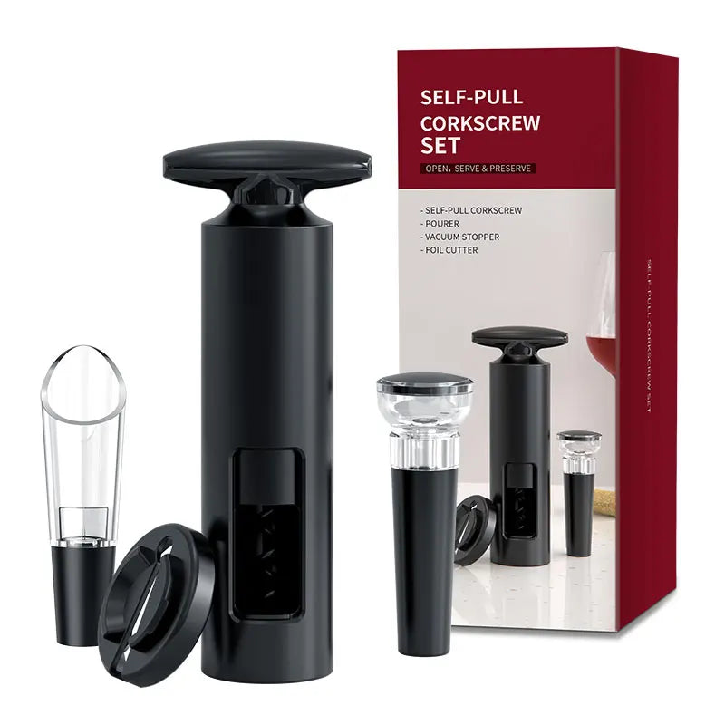 HookUpCo. Professional Waiters Corkscrew Set