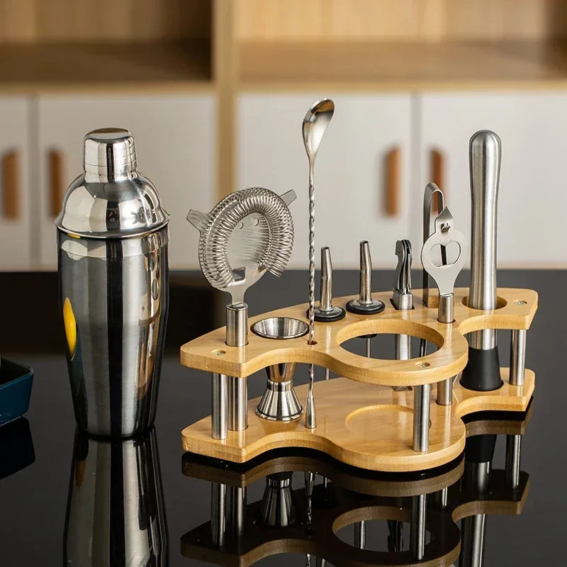 Stainless Steel Cocktail Shaker Set for Parties