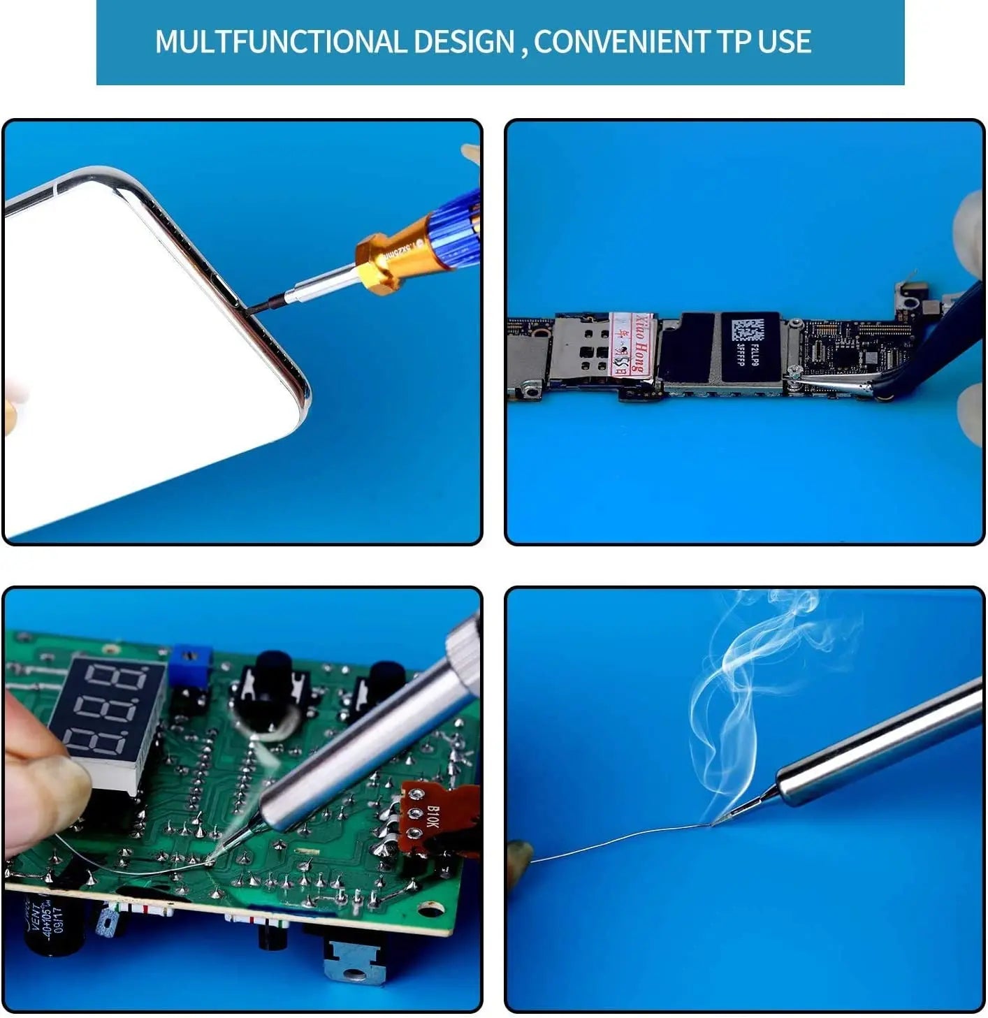 HookUpCo. Heat-Resistant Silicone Soldering Mat