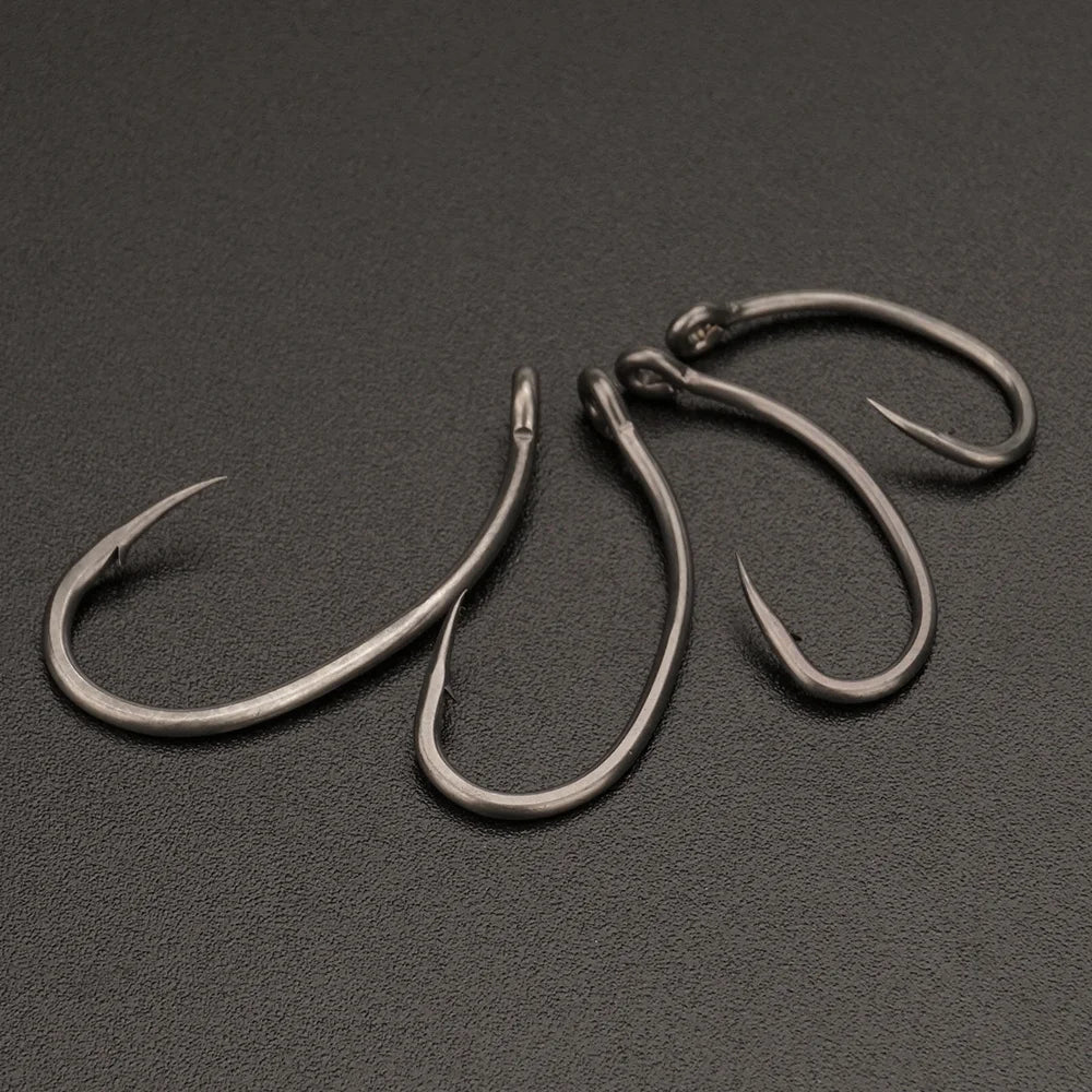HookUpCo. 50-Pack PTFE Coated Fish Hooks - HookUpCo.