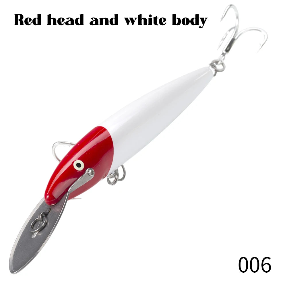 HookUpCo. Countdown Magnum Minnow Fishing Lure - HookUpCo.