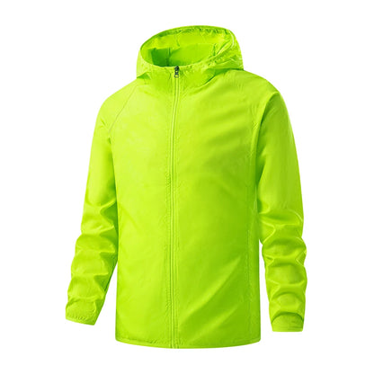 Waterproof Hiking Jacket - Unisex Windbreaker Coat