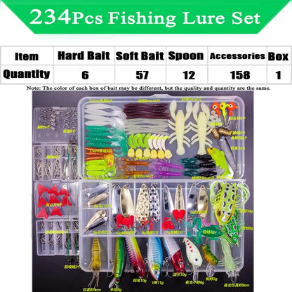 HookUpCo. Premium Fishing Lure Kit with Box - HookUpCo.