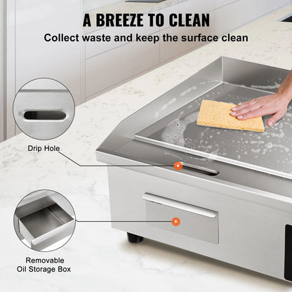 HookUpCo. Commercial Electric Grill