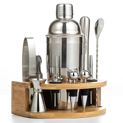 Stainless Steel Cocktail Shaker Set for Parties