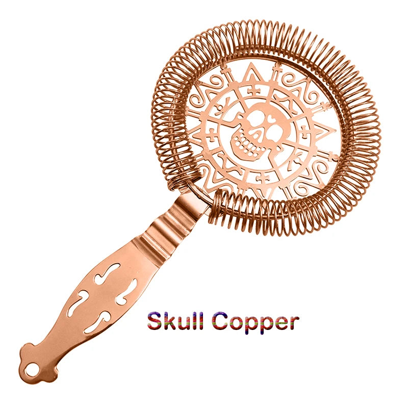 HookUpCo. Skull and Scorpion Cocktail Strainer