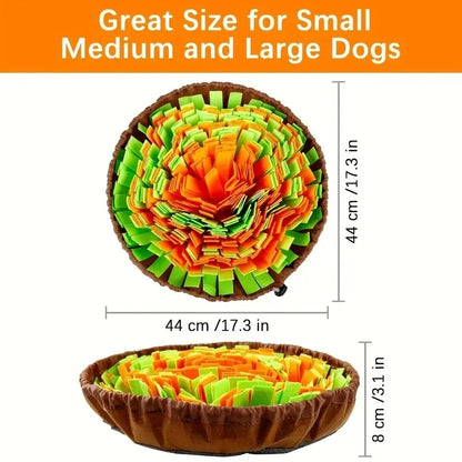 HookUpCo. Washable Pet Sniffing Feeder Mat