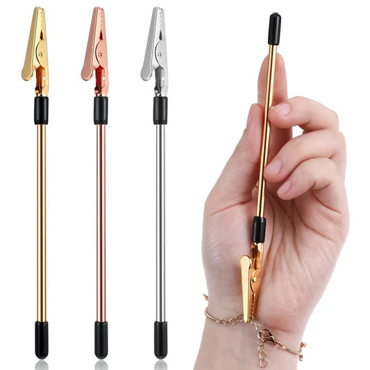 Metal Bracelet Hook Tool for Easy Jewelry Wearing Assistance