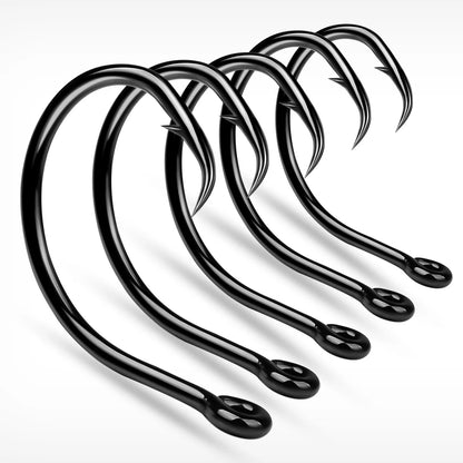 HookUpCo. High Carbon Steel Catfish Hooks 10pcs - HookUpCo.