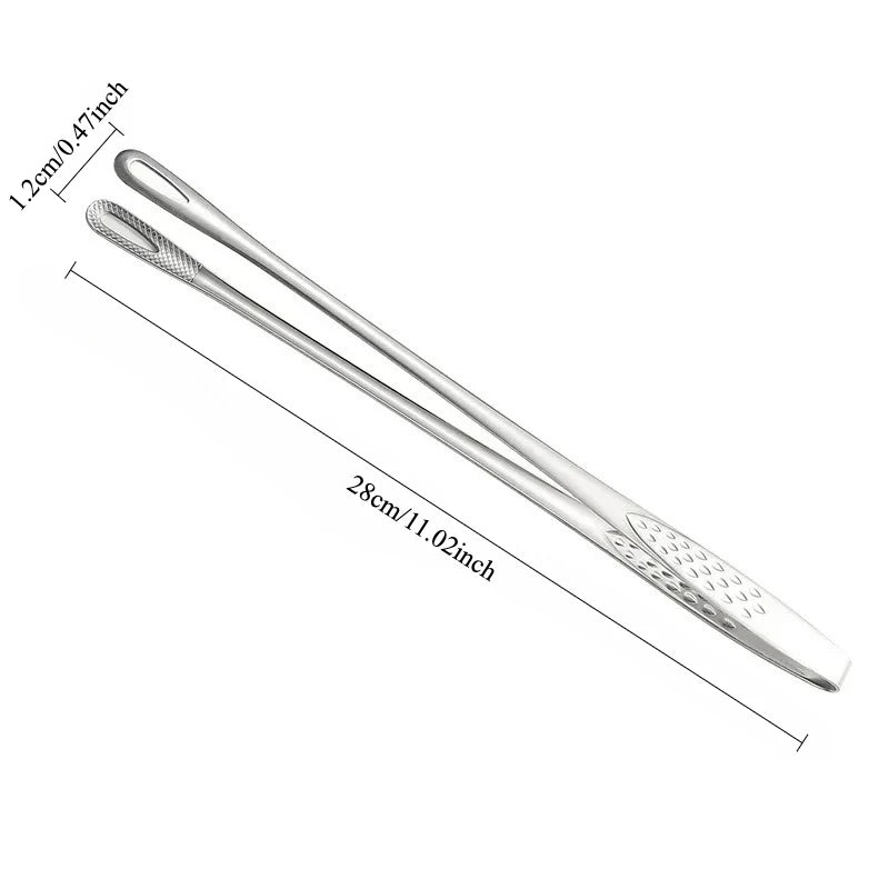 HookUpCo. Stainless Steel Tongs