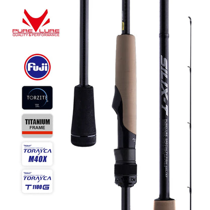 HookUpCo. PureLure Silix-T Fast Action Rod - HookUpCo.