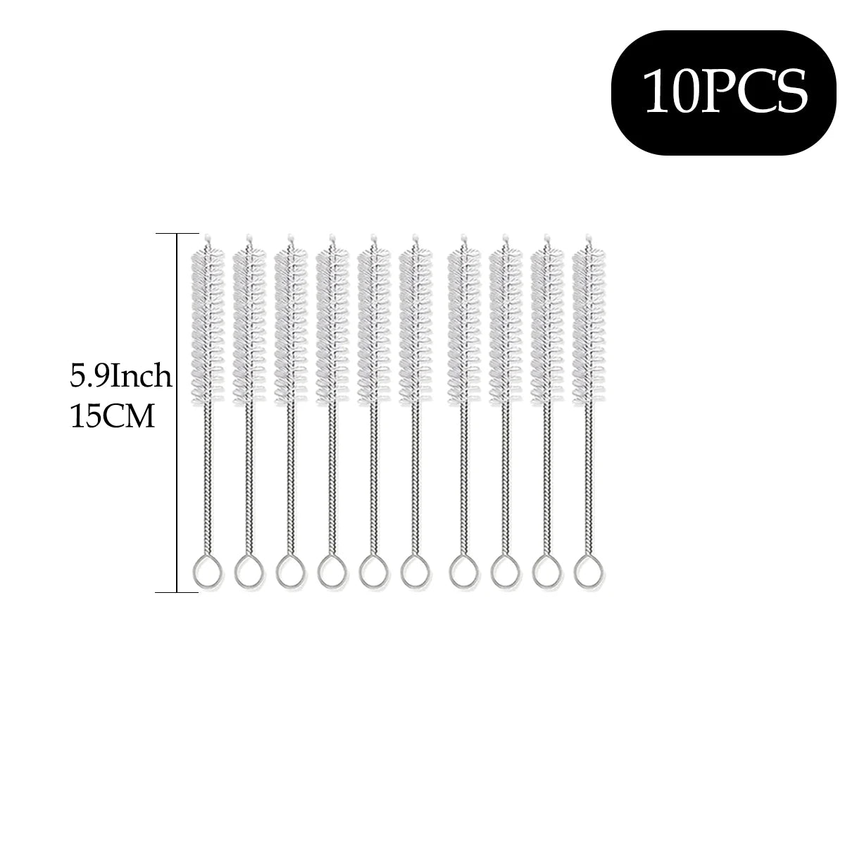 HookUpCo. Extra Long Straw Cleaner Brush Kit