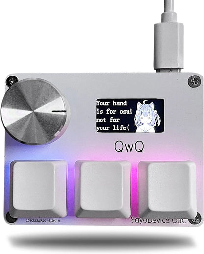 HookUpCo. Magnetic Pink Hall Switches Keyboard