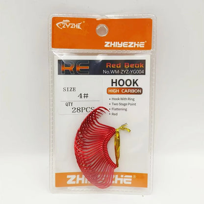 HookUpCo. High Carbon Steel Octopus Fishing Hooks - HookUpCo.