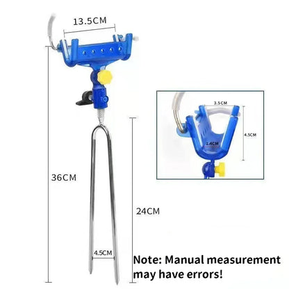 HookUpCo. Fishing Rod Ground Insertion Bracket - HookUpCo.