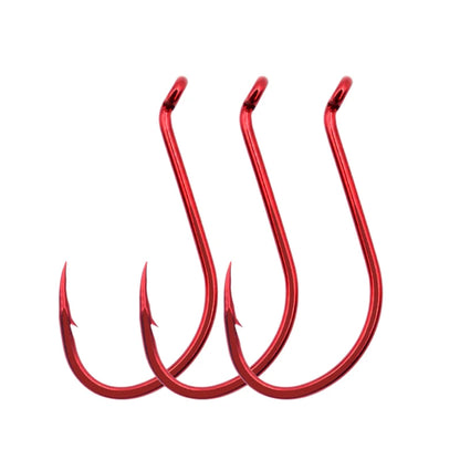 HookUpCo. High Carbon Steel Octopus Fishing Hooks - HookUpCo.
