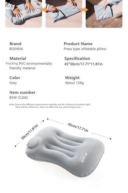 HookUpCo Ultralight Air Pillow